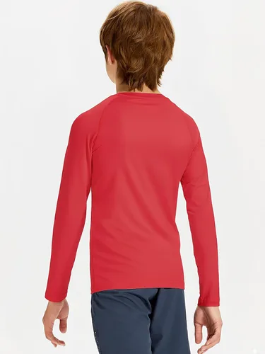 Miniatura 3 de DEVOROPA Camiseta térmica de compresión para niños y jóvenes, camiseta interior de manga larga de forro polar para fútbol y béisbol
