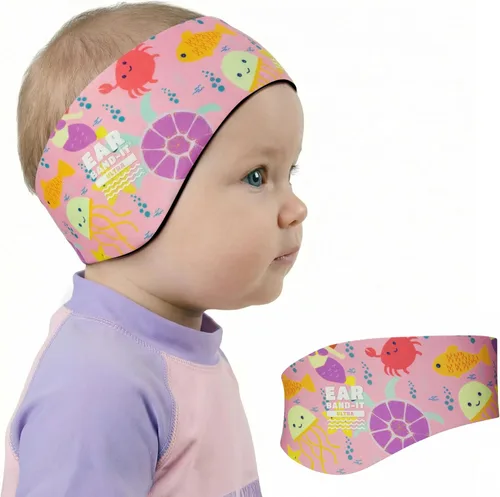 Miniatura 20 de Earvolution Ear Band-It Ultra Swimming Headband for Kids and Adults - Invented by Ear, Nose, and Throat Physician - Custom Anti-Slip Grip Neoprene