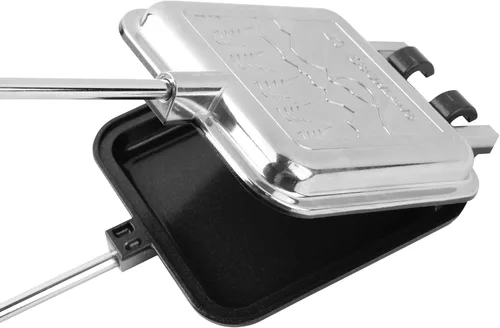Miniatura 10 de Coghlan's Aluminum Camp Cooker, Lightweight & Durable Non-Stick Ceramic Interior, for Sandwiches, Pies, & Desserts, Great for Camping, BBQs