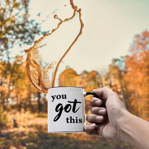 Miniatura 4 de YHRJWN Taza de café con texto en inglés "You Got This" para mujeres y hombres, regalos motivacionales inspiradores para mejores amigos, compañeros
