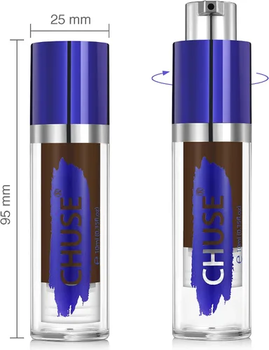 Miniatura 3 de CHUSE Pigmentos de cejas PMU 0.35oz/0.3 fl oz (L202 café oscuro)