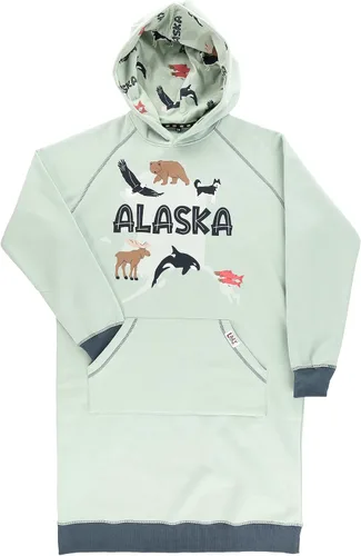 Miniatura 161 de Lazy One Sudadera con capucha de gran tamaño, ropa de dormir cómoda, vestido de suéter para mujer