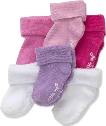 Miniatura 2 de Little Me baby-girls 6 Pack Variety Socks
