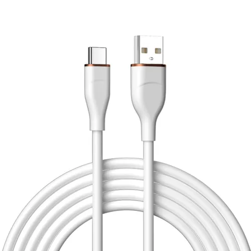 Miniatura 13 de chenyang USB A to C Silicone Cable,USB 2.0 Type C PD 15W Fast Charge Data Extension Cable Compatible with iPhone 15 Black 3.28FT/1.0M
