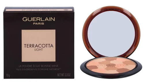 Terracotta Light The Sun Kissed Healthy Glow Powder - 01 Light Warm por Guerlain para mujeres - 0.3 onzas en polvo Luz cálida