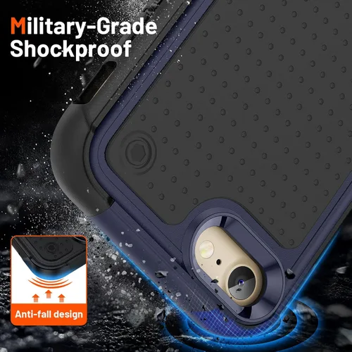 Miniatura 219 de Jeylly Funda para iPhone SE/Funda para iPhone 5S, Exterior de Plástico Duro que Absorbe Golpes + Interior de Silicona de Goma Defensor contra