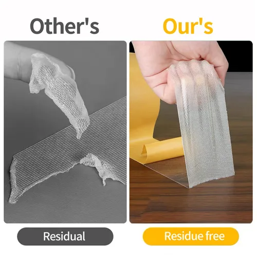 Miniatura 4 de KAIYUER Paquete de 3 cintas de doble cara resistentes, cinta transparente de alta adherencia para hacer manualidades, pegar fotos, alfombra fija