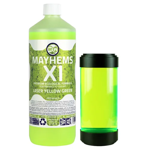 Miniatura 11 de Mayhems - Refrigerante para PC premezclado X1 - Líquido de refrigeración por agua para computadora - Refrigeración líquida, serie ecológica, 1