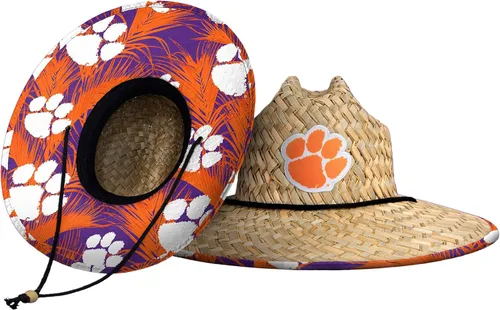 Miniatura 12 de FOCO - Sombrero de paja con logotipo de equipo universitario de NCAA y estampado floral para hombre TEAM LOGO