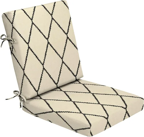 Miniatura 15 de Arden Foam - Cojín para silla de comedor al aire libre, 20 x 20 pulgadas, fabricado con espuma ProFoam, resistente a la lluvia, resistente a
