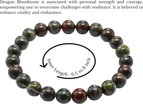 Miniatura 866 de Amazing Gemstone Pulsera de cristal para mujeres y hombres, pulsera de cristal curativo de protección, pulsera elástica con cuentas de piedras