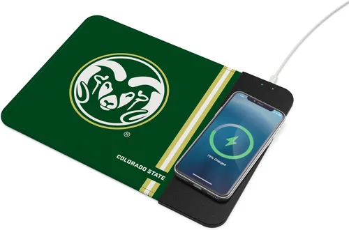Miniatura 43 de SOAR NCAA Almohadilla de ratón unisex con carga inalámbrica para teléfono celular