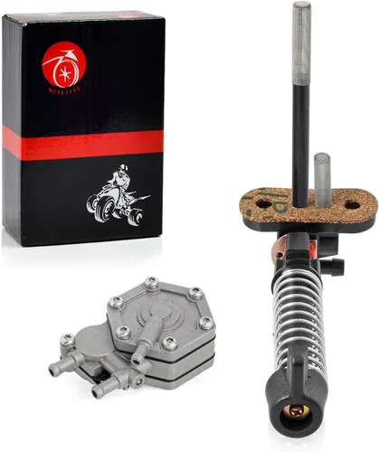 Miniatura 4 de Bomba de combustible y válvula de combustible Petcock y pomo de palanca Kit de resorte para Polaris Scrambler 500 4x4 2002-2009 Magnum 425 2x4 4x4