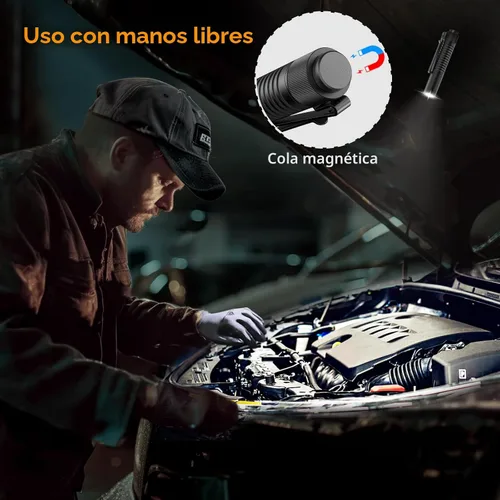 Miniatura 4 de VTIGER T1A Mini Linterna EDC de Bolsillo con Clip, 1300 Lúmenes Linterna Compacta AA Recargable LED Pequeña, Interruptor de Cola Súper Brillante
