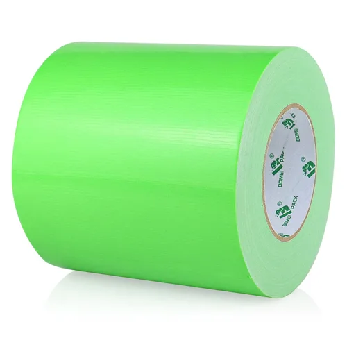 Miniatura 12 de BOMEI PACK Cinta de conducto amarilla de 4 pulgadas de ancho, cinta adhesiva industrial resistente al agua de color 9.0 mil x 4 pulgadas x 55 m