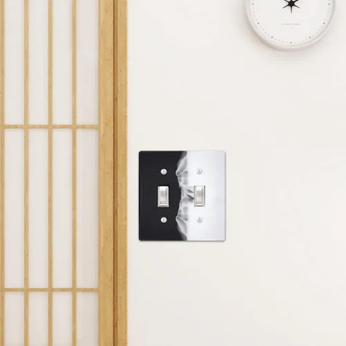 Miniatura 7 de BUYGOO 7 moldes de resina para cubierta de interruptor de luz, panel de enchufe de interruptor de yeso para resina epoxi, moldes de cubierta