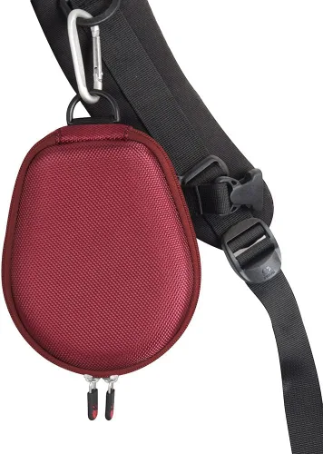 Miniatura 6 de Hermitshell Funda para AfterShokz Trekz Air/AfterShokz Aeropex/Titanium Mini/Shokz OpenRun Pro/SHOKZ OpenRun Pro 2 Auriculares inalámbricos de Rojo