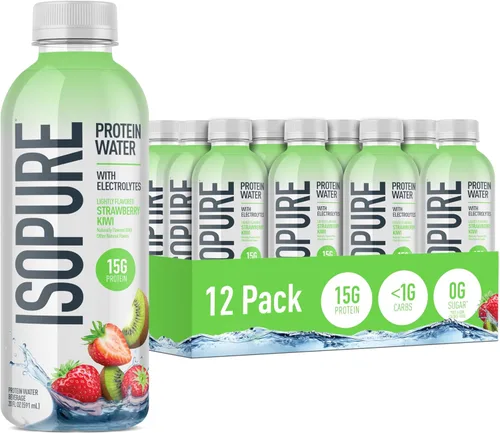 Miniatura 15 de Isopure - polvo de proteína de suero de leche con sabor a fruta ligera refrescante