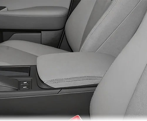 Miniatura 30 de Accesorios interiores personalizados para E-PACE EPACE 2018 2019 2020 2021 2022 2023 piel sintética para consola central reposabrazos cubierta