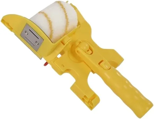 Miniatura 3 de Kit Rodillo De Recorte De Pintura De Corte Limpio, Cepillo Profesional Multifuncional, Rodillo De Pintura De Corte Limpio para Pared Y Techo Bandeja