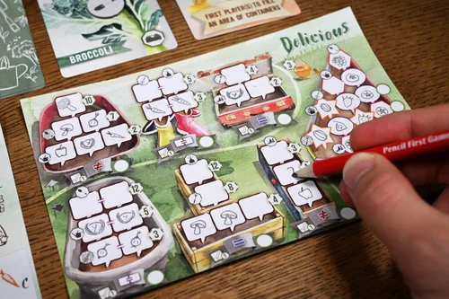Miniatura 4 de Pencil First Games Delicioso juego de cartas: un ingenioso juego de jardinería con frutas y verduras para 1-100 jugadores
