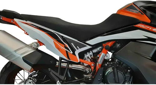 Miniatura 5 de Resin Bike Adhesivos 3D para motocicleta compatibles con KTM 890 SMT Adventure R 2021-2026. Protección lateral de motocicleta contra impactos