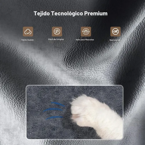 Miniatura 5 de Silla de Oficina Grande y Alta, Reposabrazos Abatibles para Mascotas y Sentarse con Piernas Cruzadas, Silla Ergonómica Ejecutiva para Computadora