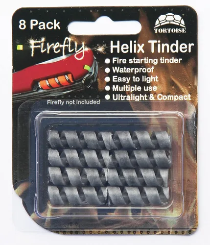 Miniatura 3 de Tortoise Gear Helix Tinder para arrancadores de fuego FireAnt y Firefly - Tinder para sacacorchos Victorinox Swiss Army Knife