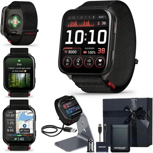Miniatura 17 de Garmin Venu X1 - Reloj inteligente GPS delgado y ligero, color negro, pantalla AMOLED, funciones avanzadas de salud y fitness, seguimiento