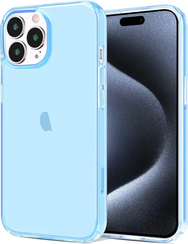 Miniatura 14 de JJGoo Funda transparente compatible con iPhone 15 Pro, funda de teléfono de TPU suave y transparente, a prueba de golpes, funda delgada para Negro