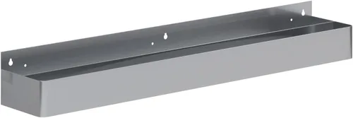 Miniatura 9 de AmGood 36 in. Rack de carril de velocidad de acero inoxidable de doble nivel para barras comerciales, NSF