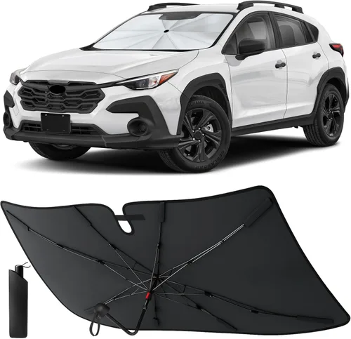 Miniatura 18 de 【2025 Actualizado】EcoNour Parasol Premium para Parabrisas de Coche Parasol Plegable para Parabrisas Delantero Visor Extendido Bloqueador de Sol