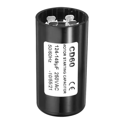 Miniatura 6 de PATIKIL Condensador de arranque del motor, 88-108uF/Mfd 250VAC 50/60Hz CD60 Condensador de arranque del motor para motor eléctrico comienza a
