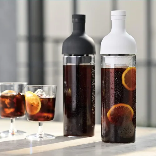 Miniatura 6 de Hario Botella de vino de café frío de 22.0 fl oz, negro