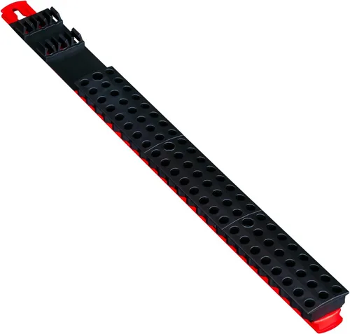Miniatura 13 de Ernst Manufacturing Barra de 60 brocas para herramientas con base magnética, almacenamiento y organizador de brocas hexagonales de 1/4 pulgadas