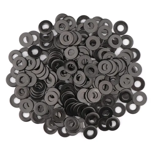 Miniatura 14 de 30 piezas de arandelas planas negras SAE de 1/2'' x 1-1/16'' de acero inoxidable 304 de grosor 2,5 mm, arandela plana universal