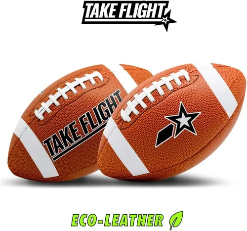 Miniatura 4 de TAKE Flight Football, pelota de juego oficial (ECO-Leather)