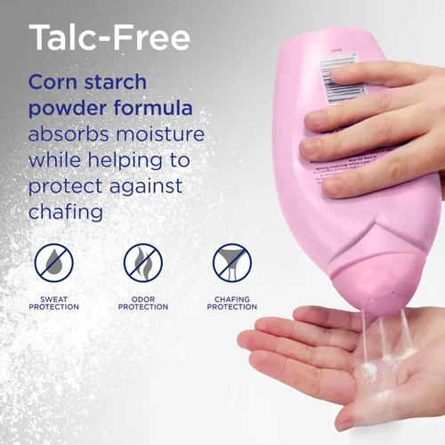 Miniatura 3 de Shower to Shower Polvo corporal fresco original con manzanilla para hombres y mujeres, sin talco, absorbe el sudor, evita rozaduras y olores