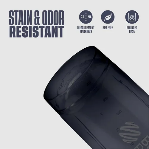 Miniatura 4 de BlenderBottle Strada Tritan - Botella mezcladora con tapa de bloqueo, 28 onzas, negra Negro