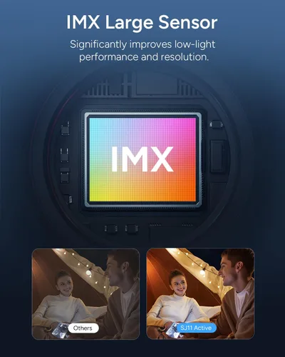 Miniatura 8 de SJCAM SJ11 Cámara de acción subacuática 4K, 5G WiFi, 154 ° FOV con HDR activo, snorkel de 30M, cámara deportiva de estabilización de 6 ejes