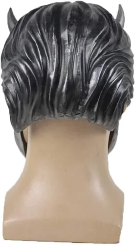 Miniatura 3 de NECHARI Máscara de Ghouls sin nombre, fantasma de metal pesado Doom Hard Rock Band Casco Halloween Cosplay Prop Sé el primero en opinar sobre este