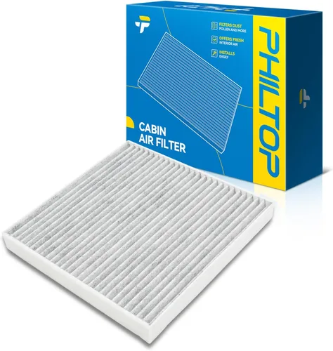 Miniatura 9 de PHILTOP Filtro de aire de cabina con carbón activado, compatible con CF10612 Smart Fortwo 2008, 2009, 2010, 2011, 2012, 2013, 2014, 2015-2018, Smart