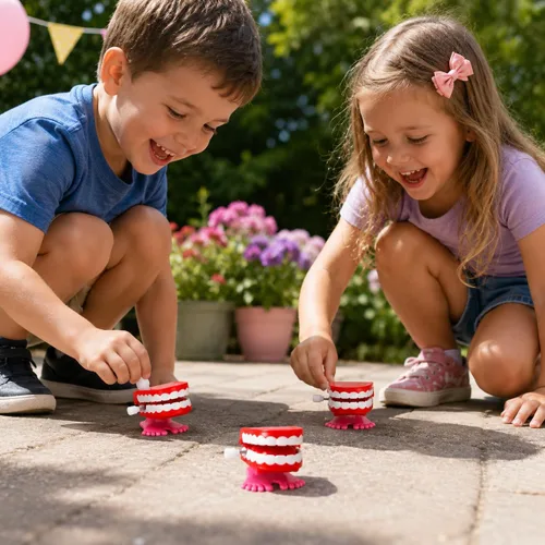 Miniatura 7 de The Dreidel Company Juguetes de dientes que muerden y parlotean los dientes para niños, recuerdos de fiesta de cumpleaños, regalos novedosos