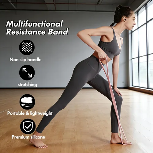 Miniatura 3 de Figura 8 banda de resistencia, figura 8 bandas de resistencia para mujeres y hombres, figura de banda de resistencia para entrenamiento, asas 15