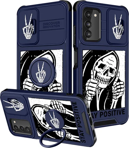 Miniatura 228 de Funermei Funda para teléfono Samsung Galaxy Note 10 Plus – Funda femenina bonita para niñas, diseño inspirador estético con funda para cámara