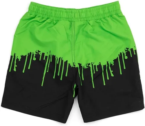 Miniatura 3 de Teenage Mutant Ninja Turtles Pantalones cortos de natación para niños y niños, pantalones de natación en monopatín Traje de baño con cordón