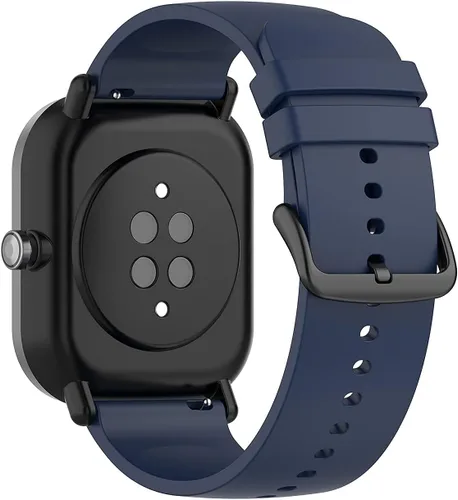 Miniatura 7 de ECSEM - Correas de repuesto compatibles con CanMixs Smart Watch, correa de silicona transpirable de 0.787 pulgadas, correas ajustables de liberación