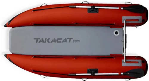 Miniatura 8 de 340LX - Bote inflable para 5 personas, diseño de arco abierto ultraportátil, 11.2 ft, color gris