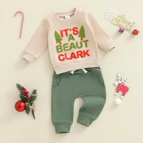 Miniatura 79 de Adobabirl Conjunto de sudadera y pantalones de Halloween para bebé, sudadera y pantalones con parche de calabaza para Halloween, otoño, ropa de bebé