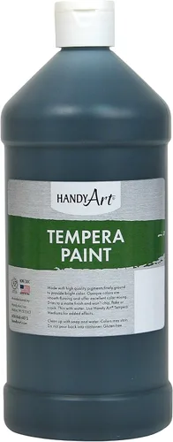 Miniatura 4 de Handy Art Témpera de 16 onzas, negro